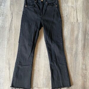 Zara Black Flare Jeans